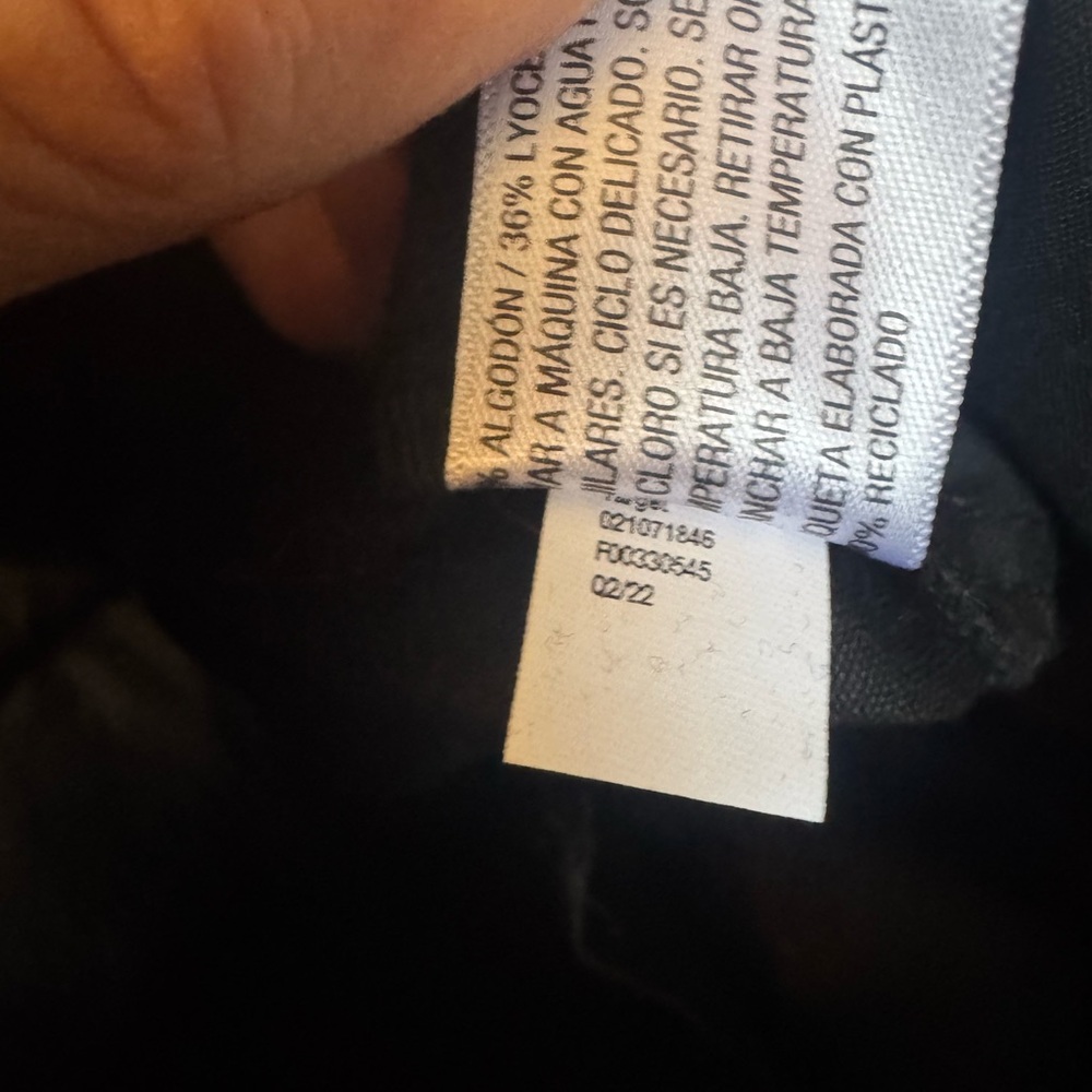 Ava & Viv women’s high rise skinny black jeans, plus size 22W/R, stretch NWT - Picture 6 of 6